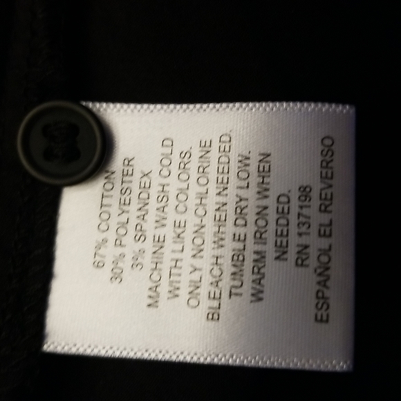 Daniel Bernstein black tunic top size 16W - Picture 7 of 7